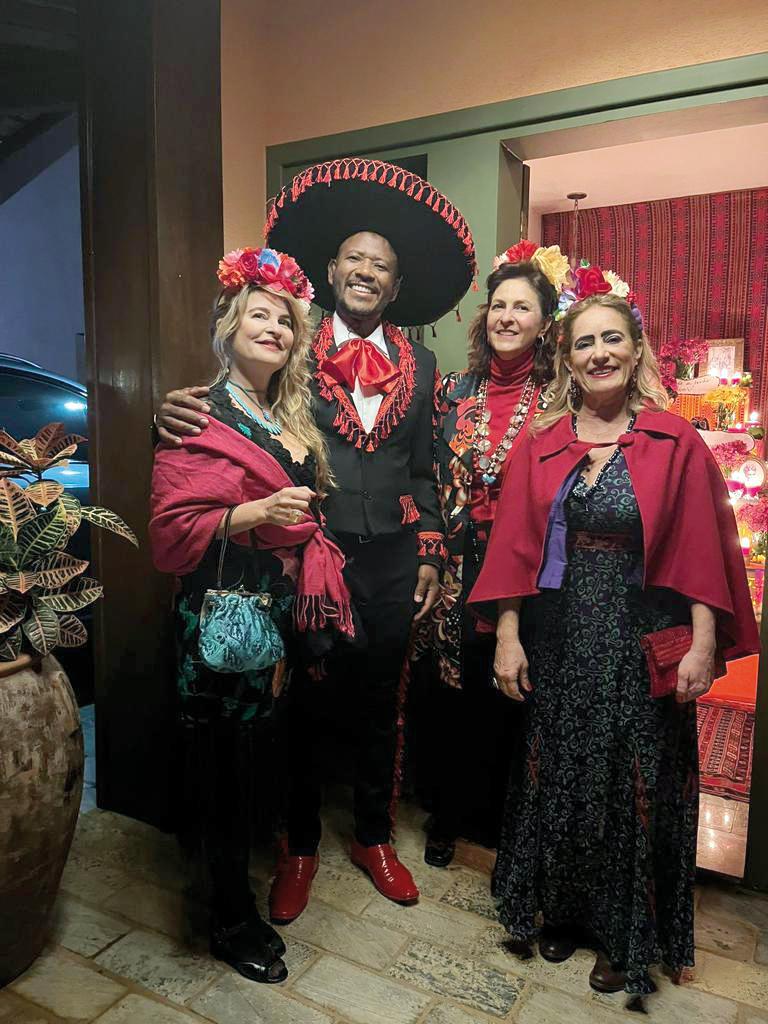 Giovana Champs, Nana Marzola e Sara Mattar, curtindo a vibe mexicana (Foto/Reprodução)