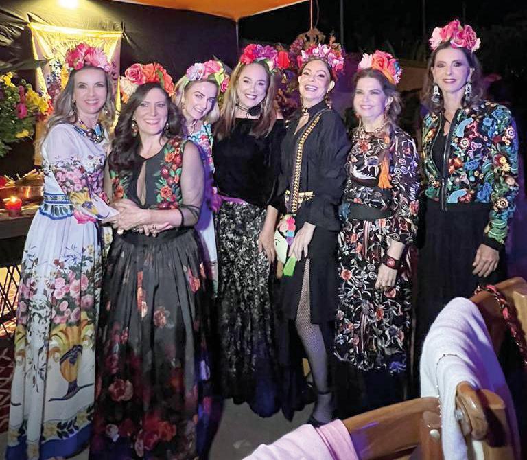 Cristiana Palis, Cris Musa, Maria das Graças Miziara, Isabela Nascimento, Monica Hial, Ana Paula Sabino e Cristina Palis (Foto/Reprodução)