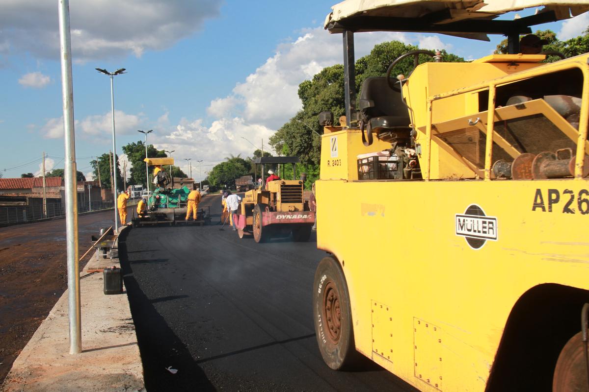 Obra do viaduto da avenida Interbairros (do Cyrela) foi concluída recentemente com mão de obra própria da Prefeitura  (Foto/Arquivo)