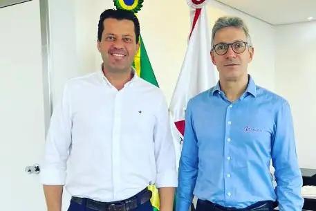 João Júnior e Romeu Zema (Foto/Redes Sociais)