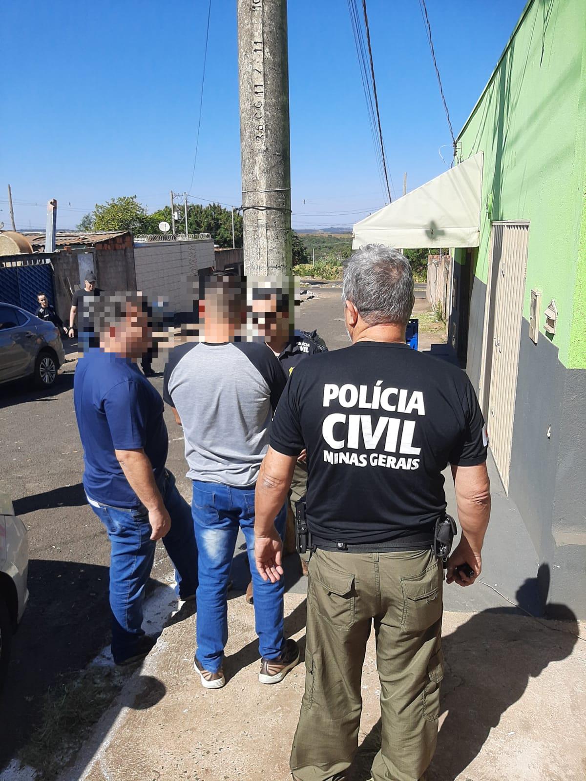 Um homem foi preso acusado de tentativa de homicídio contra o cunhado; crime ocorrido no dia 22 de maio, na rua Timbiras, em Uberaba (Foto/Divulgação PCMG)