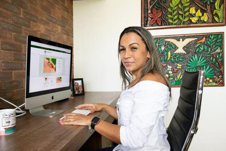 Gisely Cardoso de Melo: maior desafio é mostrar que você consegue trabalhar mesmo sendo mulher (Foto/Arquivo pessoal)