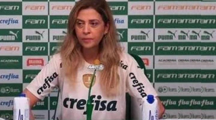 A presidente Leila Pereira esteve na sede da CBF e ouviu a promessa de melhorias imediatas na arbitragem (Foto/Reprodução Instagram)