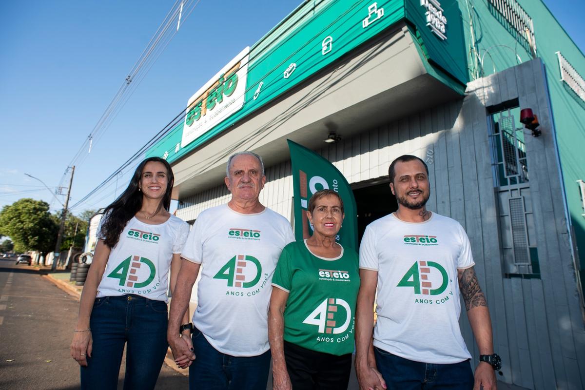 Larissa, Oscar, Nadir e Diego (Foto/Arquivo)