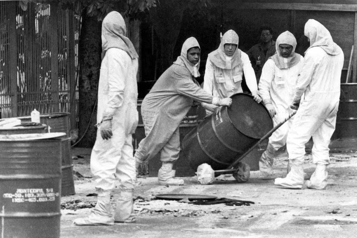Acidente com Césio-137 matou quatro pessoas em Goiânia, em 1987 (Foto/Luiz Novaes/Folhapress)
