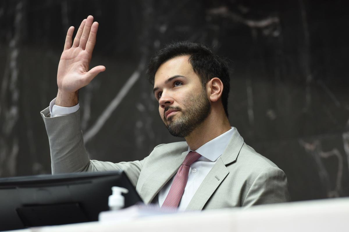 Presidente da Assembleia, deputado Tadeu Martins Leite, diz que o projeto da Recuperação Fiscal é de Estado, não de governo (Foto/Guilherme Bergamini/ALMG)