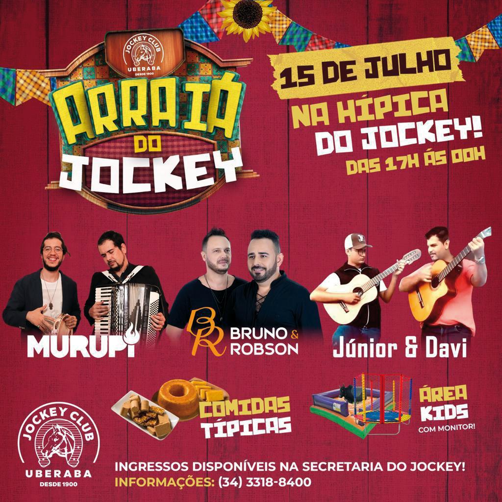 É amanhã o animado Arraiá do Jockey, com muitas atrações musicais e comidas típicas (Foto/Reprodução)