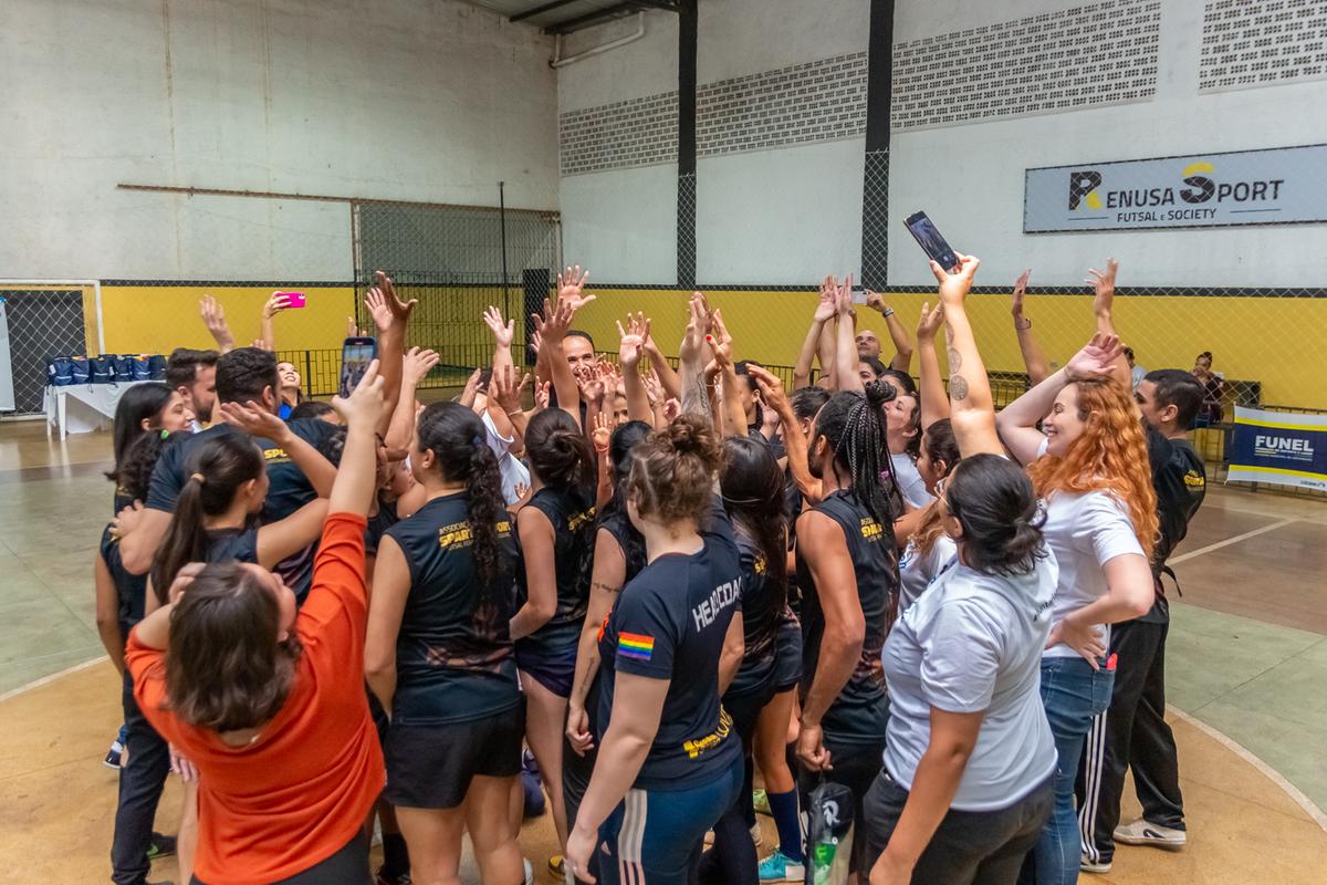 Com pouco mais de um ano, a Associação Spartan já participou de oito campeonatos, conquistando títulos de campeã e bicampeã (Foto/Divulgação)