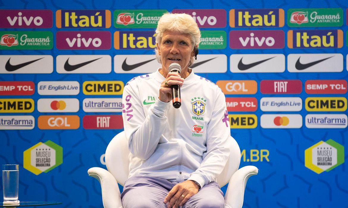 O contrato com Pia Sundhage termina em agosto do ano que vem (Foto/Lucas Figueiredo CBF)