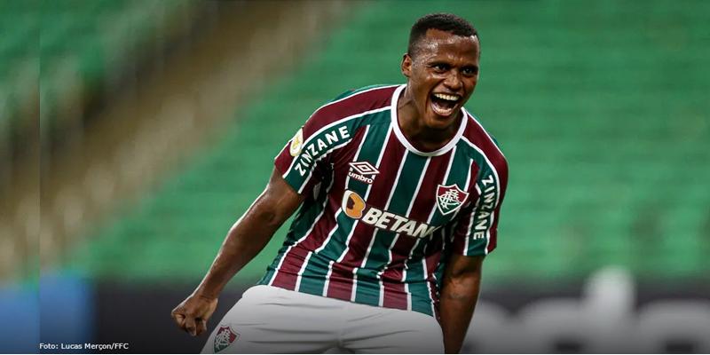 John Arias mais uma vez foi o grande destaque do Fluminense contra o Palmeiras (Foto/Lucas Merçon/FFC)