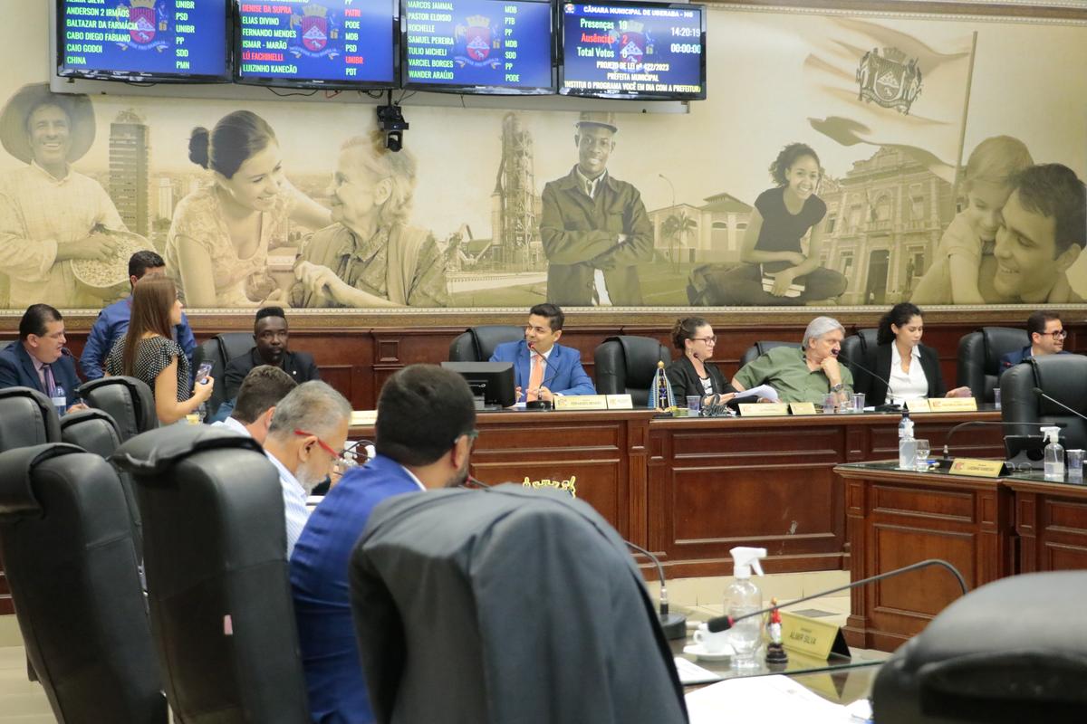 O Projeto de Lei foi aprovado no Plenário da Câmara Municipal de Uberaba (Foto/Rodrigo Garcia/CMU)