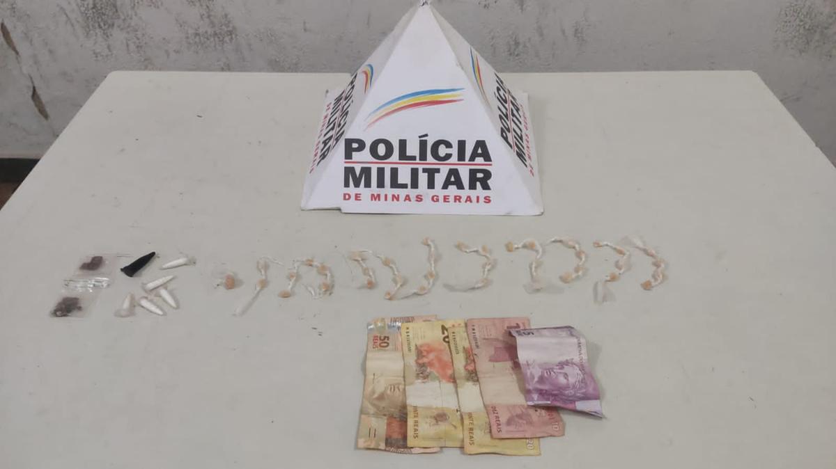 Polícia Militar prende jovem que disse ser o “vapor” de facção criminosa conhecida em todo País. (Foto/Divulgação)