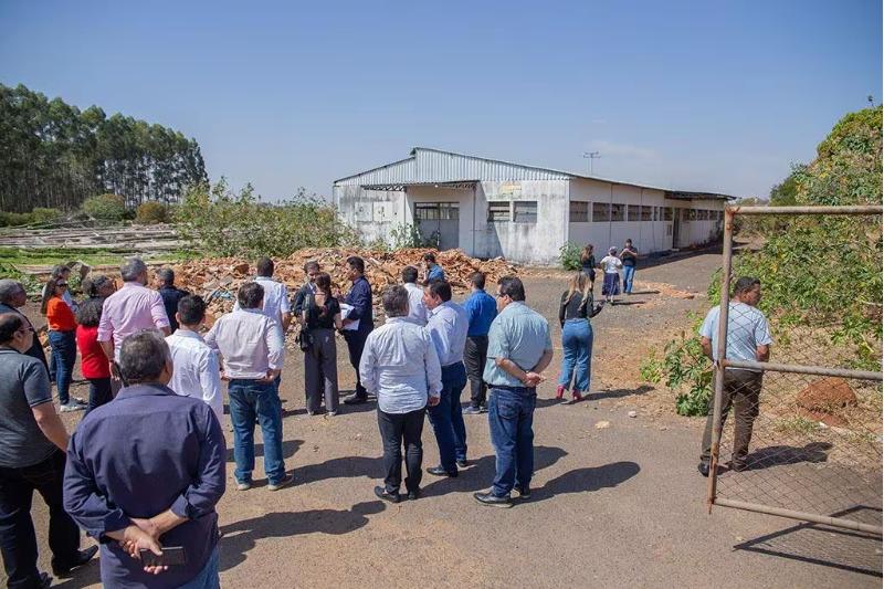 Diversas possibilidades de edifícios e terrenos foram apresentados pela prefeitura (Foto/Prefeitura de Araxá/Divulgação)