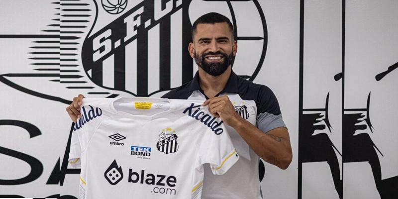 Ricón assinou com o Santos vínculo até o final do próximo ano (Foto/Raul Baretta/Santos FC)