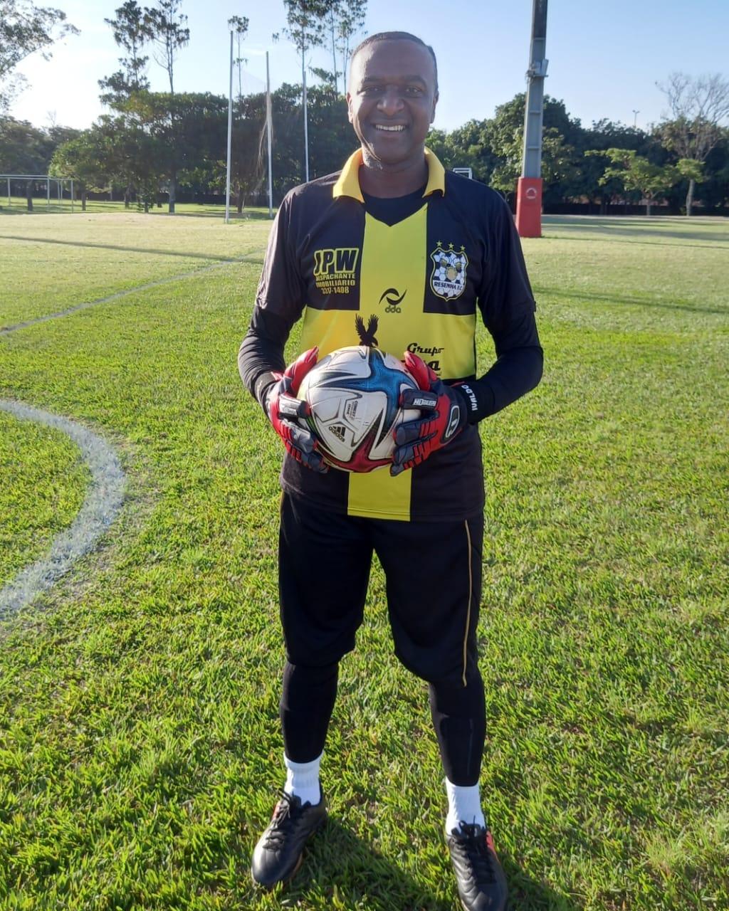 O goleiro Ivaldo, da história de hoje (Foto/Acervo Pessoal)