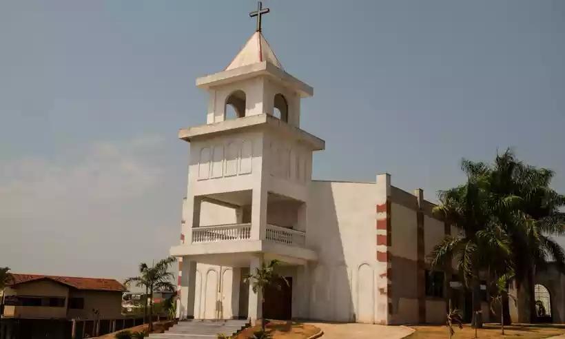 Paróquia da Sagrada Família, em Araxá, onde atuava o padre Márcio André Ferreira Soares (Foto/Arquidiocese de Uberaba/Divulgação)