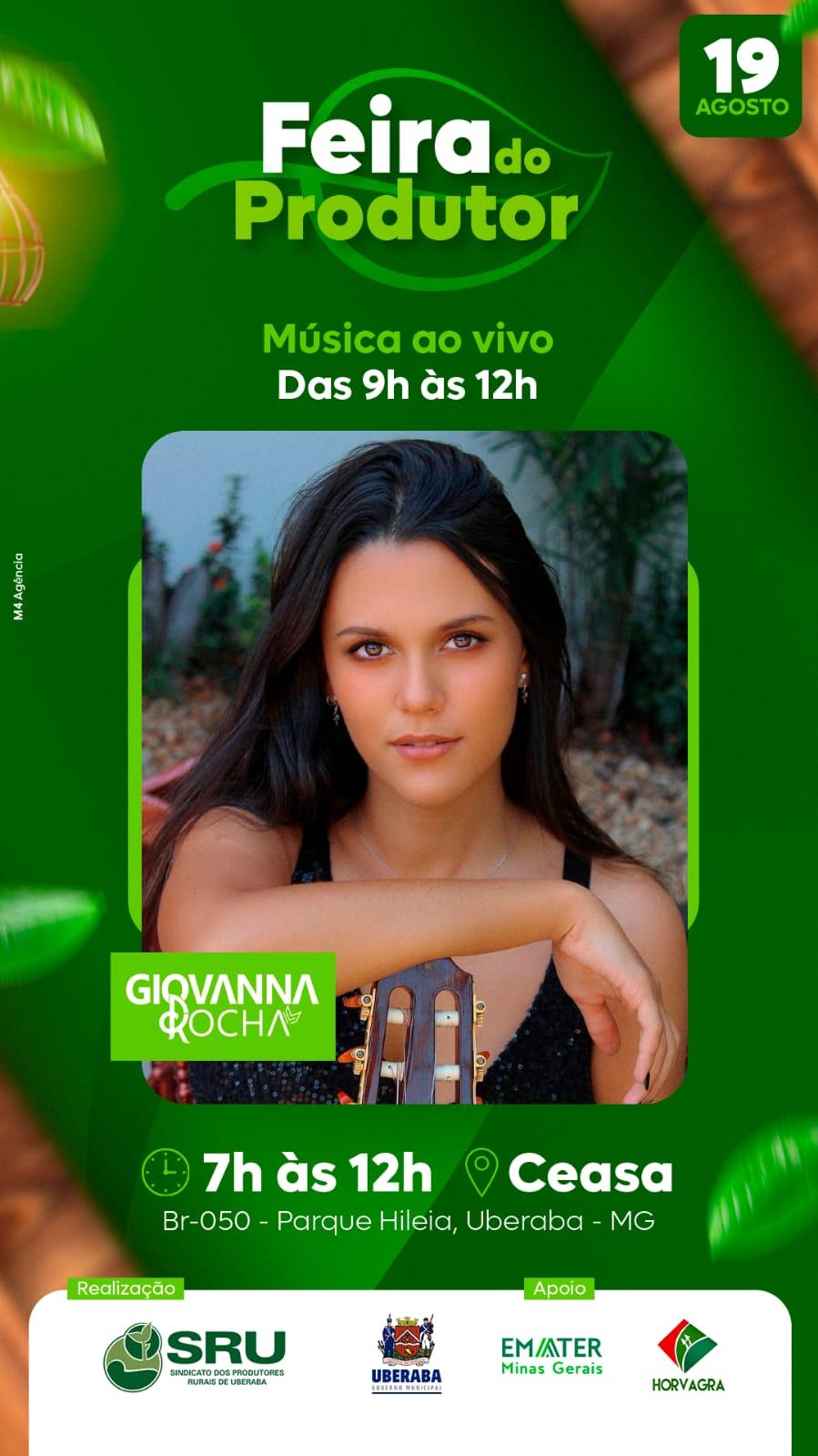 Cantora Giovanna Rocha (Foto/Divulgação)