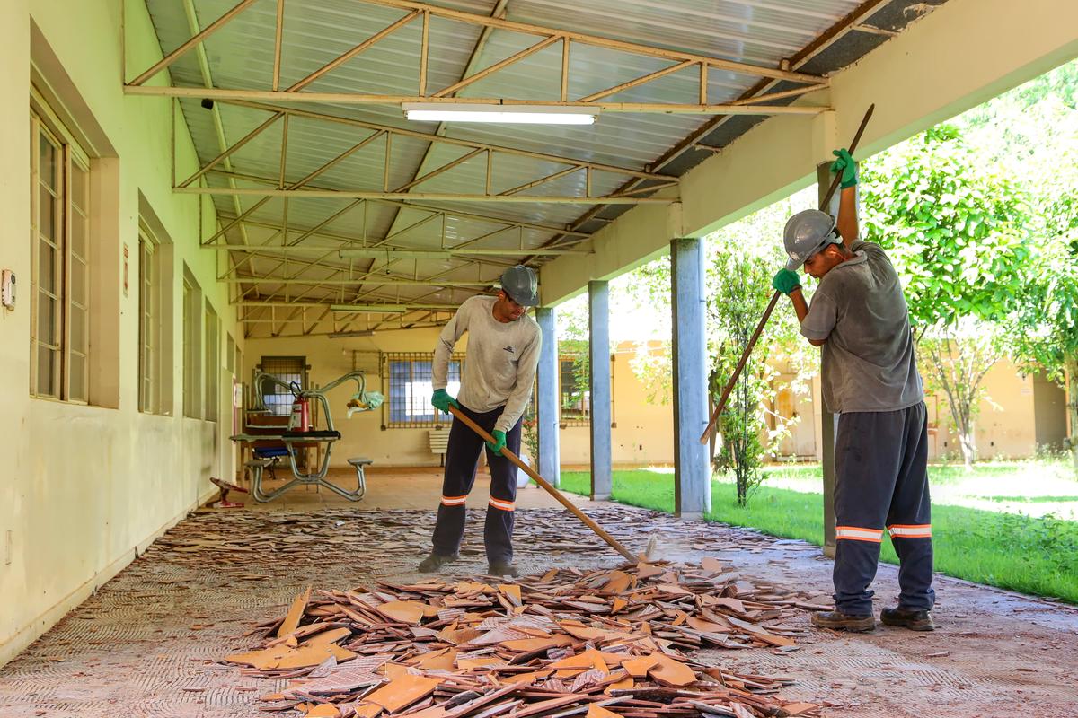 A reforma do prédio prevê pintura geral, troca de piso, reforma de portas e esquadrias, reparo no telhado e manutenção da parte elétrica e sanitária (Foto/Arquivo)