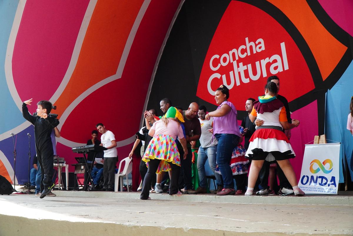 Apresentações na Concha Acústica encerram 1ª Mostra de Talentos das Pessoas com Deficiência (Foto/Lílian Veronezi - PMU)