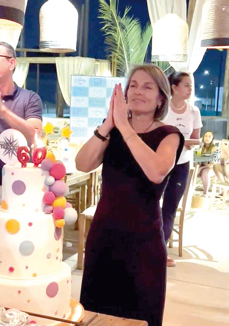 Marcinha Oliveira comemorou mais um ano e vida cercada de familiares e amigos queridos no ultimo fim de semana (Foto/Arquivo Pessoal)