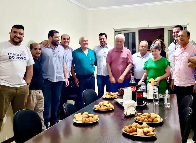 Reunião do PSD e União Brasil (Foto/Reprodução)