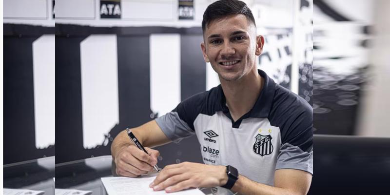 Maxi Silveira foi contratado pelo Santos (Foto/S.F.C/Divulgação)