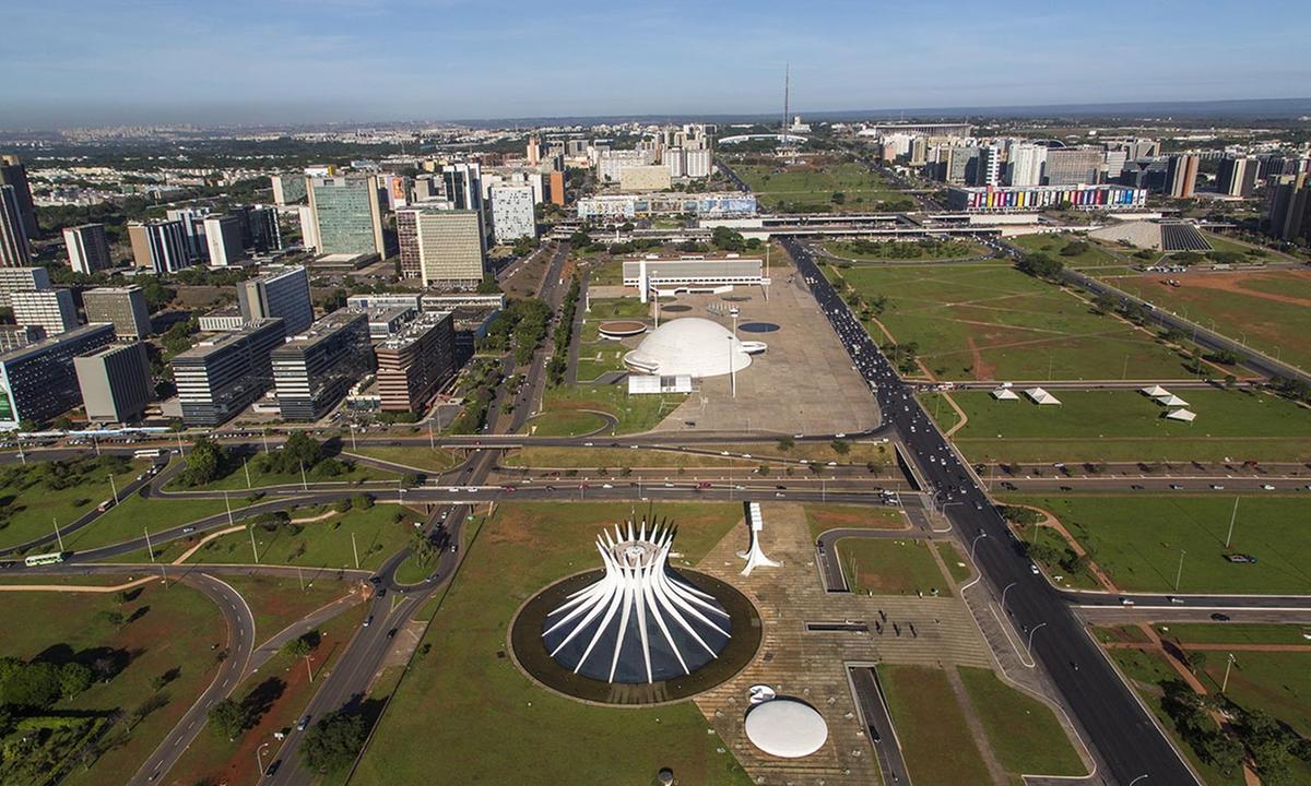 Área central de Brasília (Foto/Portal da Copa)