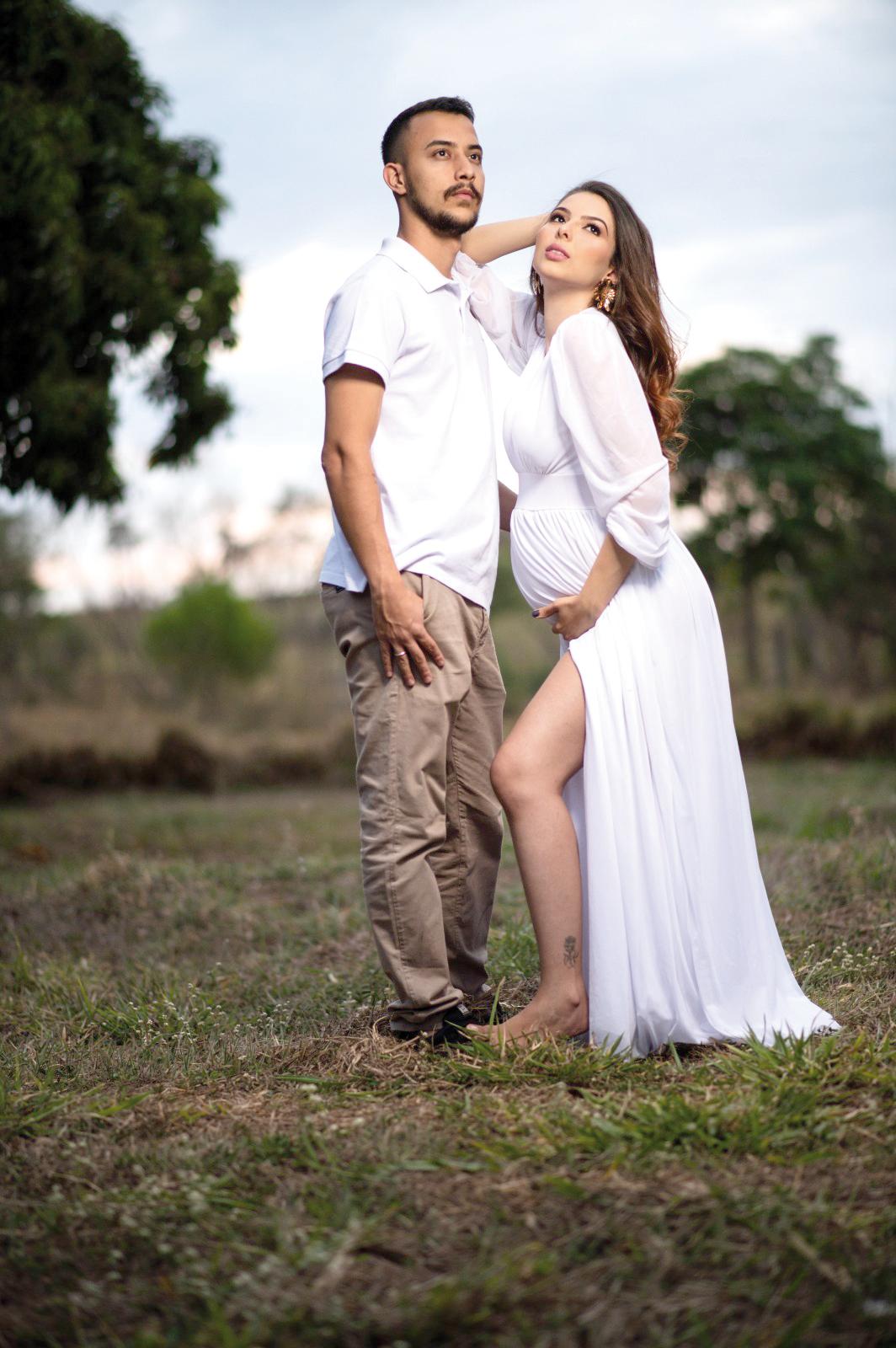 Leticia Prata e Luiz Marcelo esperam ansiosos pela chegada da princesa Maitê (Foto/Alysson Oliveira)