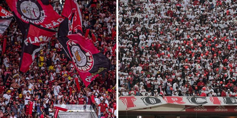 Torcedores de Flamengo e São Paulo enfrentam verdadeira “epopeia” para adquirir ingressos. (Foto/Rubens Chiri/SPFC/Paula Reis/CRF)