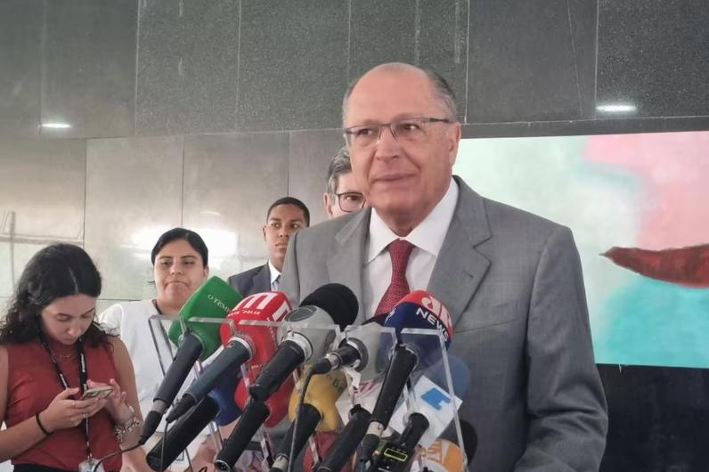 Vice-presidente Geraldo Alckmin no Palácio do Planalto nesta quarta-feira (14) (Foto/Manuel Marçal/O Tempo (14.06.2023))