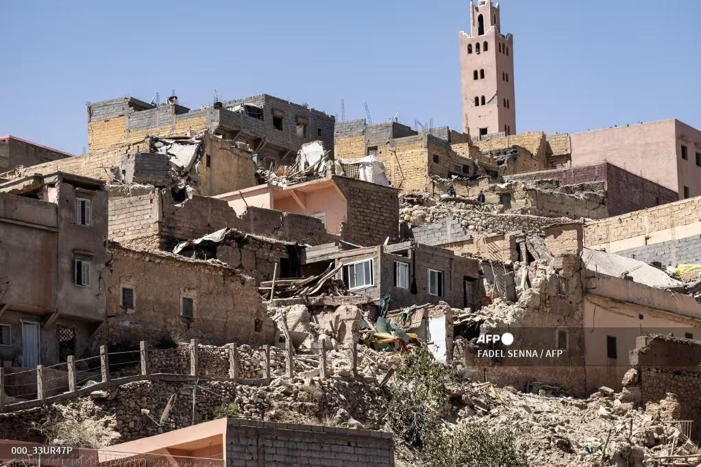 Terremoto violento deixa mais de mil mortos no Marrocos (Foto/Fadel Senna/AFP)
