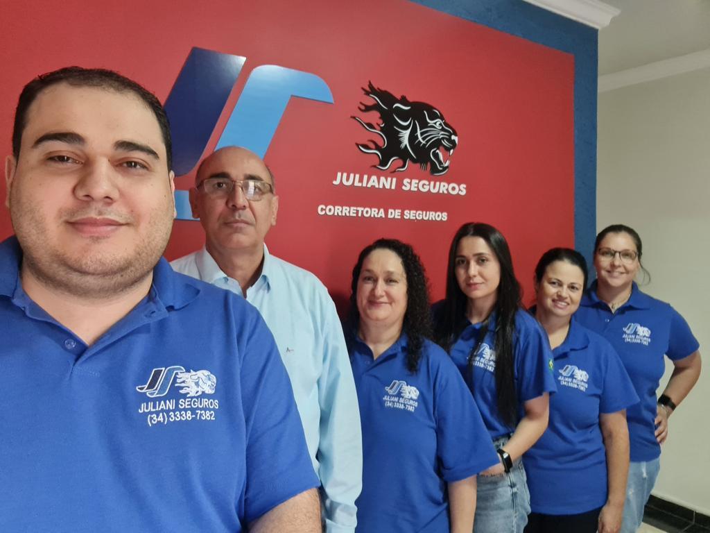 Equipe da Juliani Corretora de Seguros estão sempre comprometidos com a transparência para garantir a&nbsp;sua&nbsp;segurança (Foto/Divulgação)