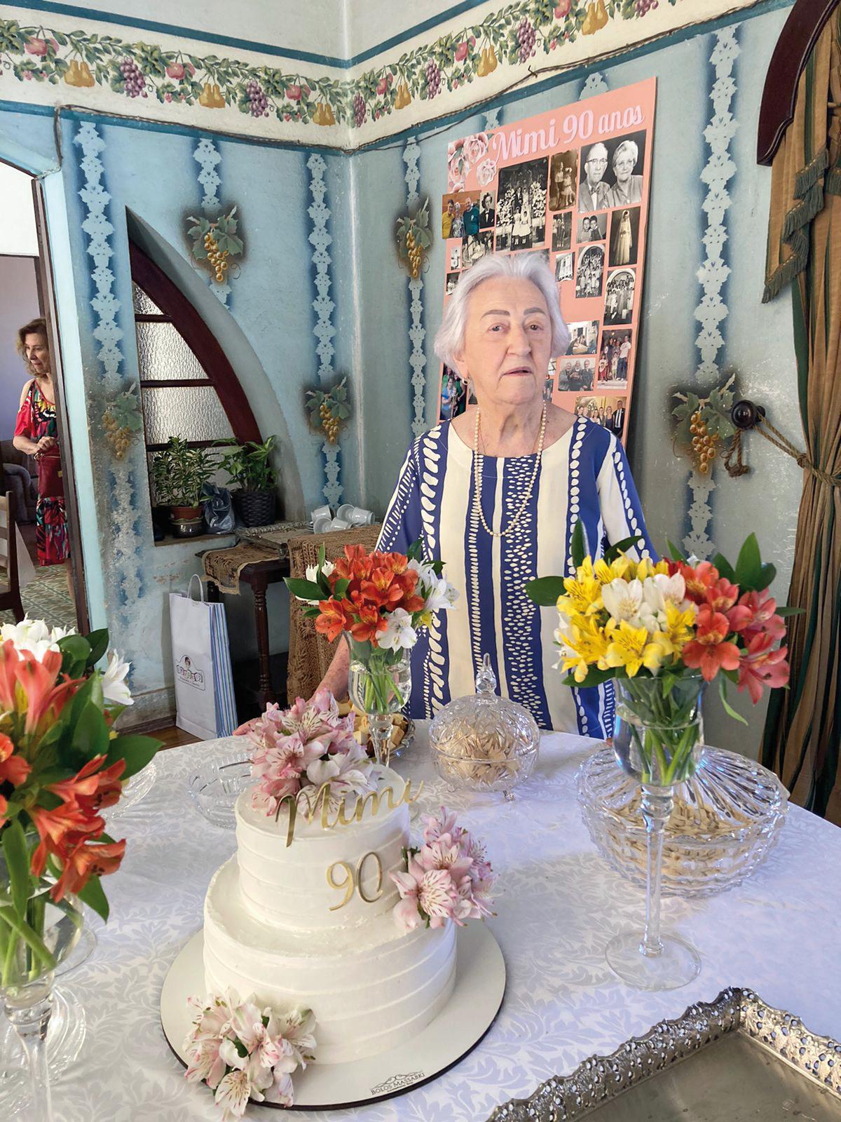 A querida Mimi Cicci celebrou seus 90 anos com direito a um fim de semana repleto de comemoração e encontro de familiares queridos (Foto/Peixotinho)