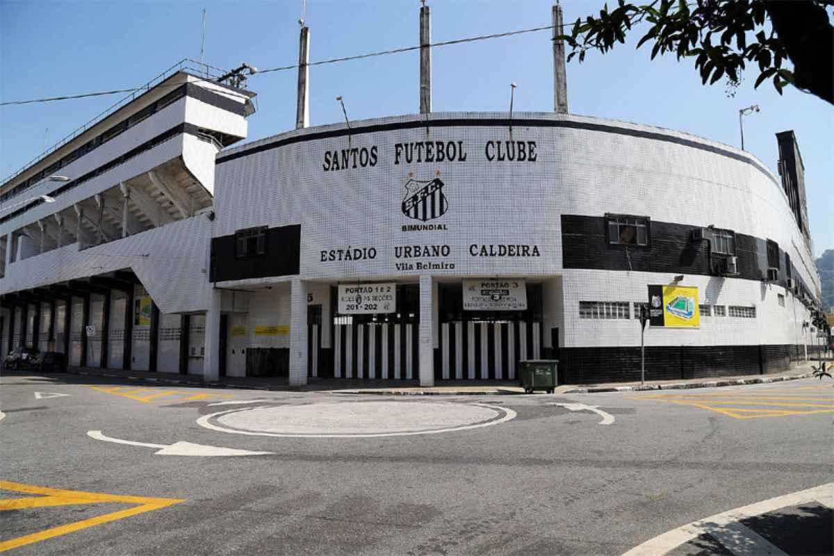 O velho e lendário Estádio Urbano Caldeira (Vila Belmiro) mais uma vez estará de portões fechados. (Foto/Divulgação/S.F.C.)