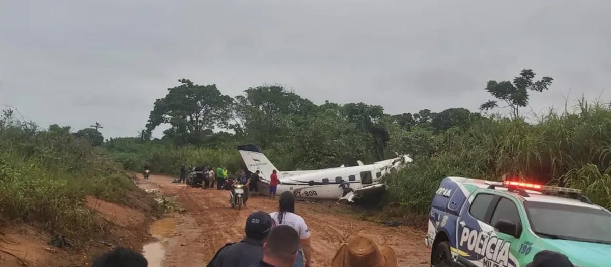 Acidente de avião (Foto/Divulgação)