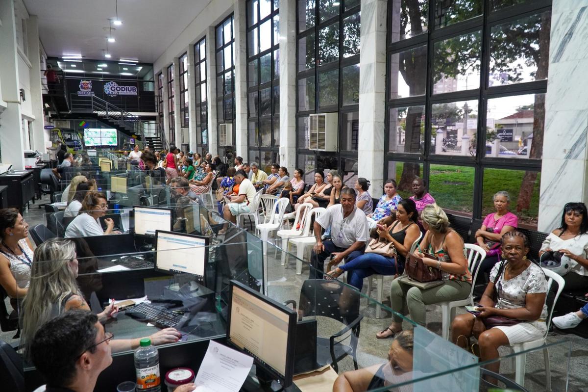 Apesar do grande movimento observado no Centro Administrativo, o dia transcorreu com tranquilidade (Foto/Divulgação)