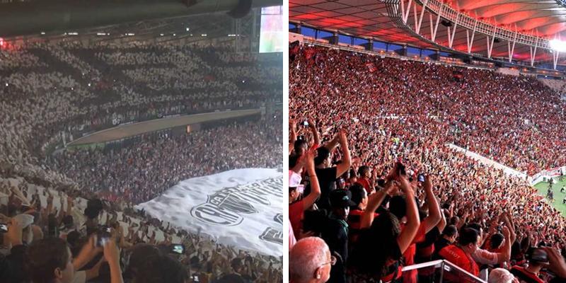 Torcidas de Flamengo e Atlético MG são as campeãs em arrecadação no Brasil (Foto/Arquivo)