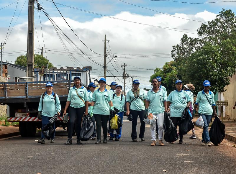 Mutirão de limpeza já recolheu 77.070 toneladas de lixo (Foto/Divulgação)