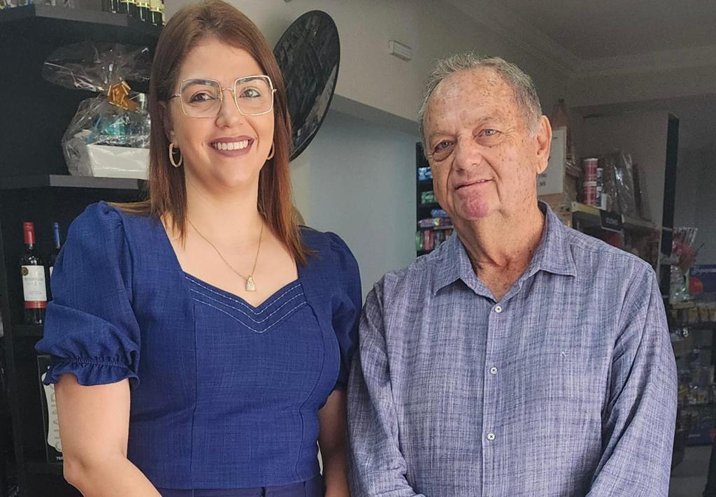 Ellen Miziara e José Peixoto (Foto/Arquivo Pessoal)