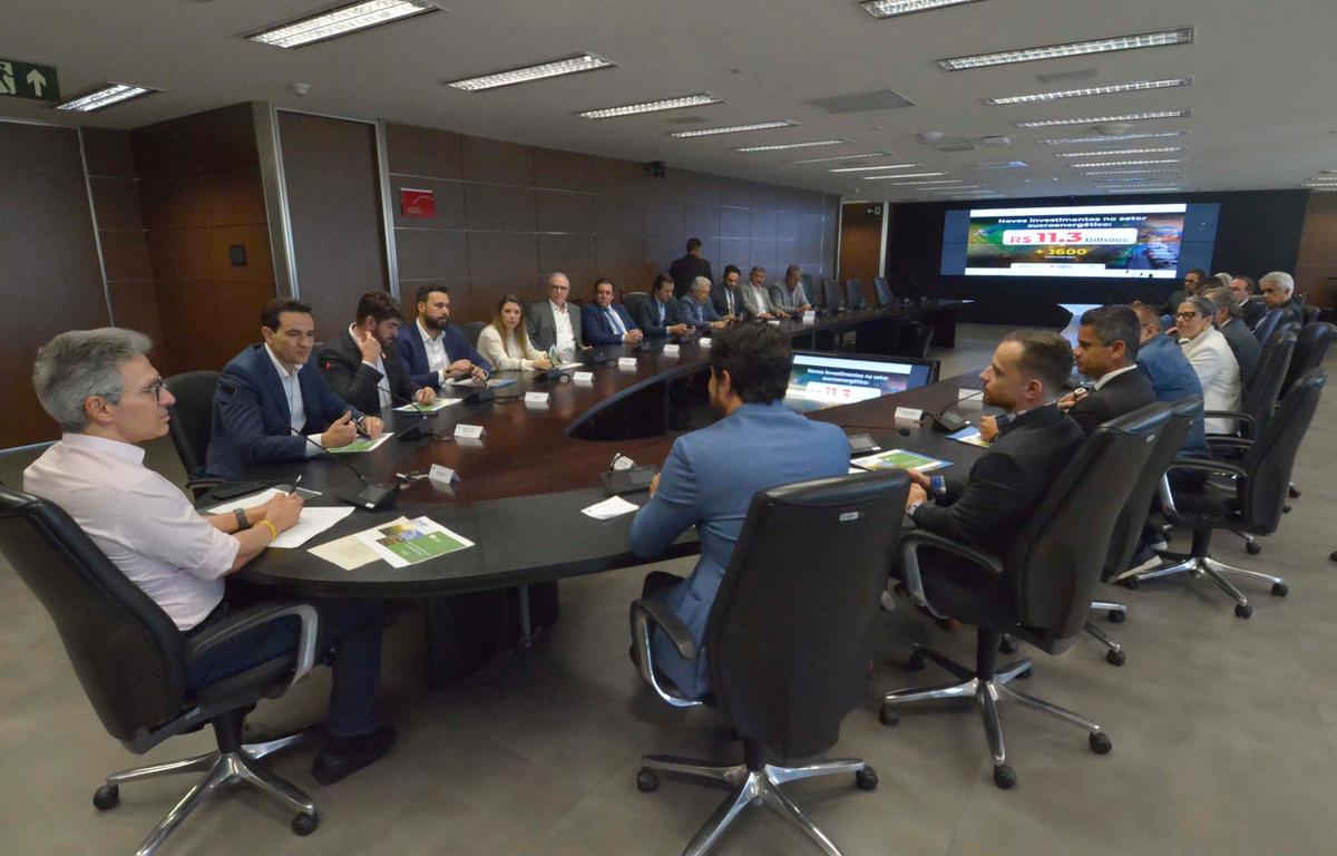 Cumprindo agenda em Belo Horizonte, a prefeita Elisa Araújo (SDD) participou da reunião e comemorou o anúncio de investimento (Foto/Marco Evangelista/Imprensa MG)