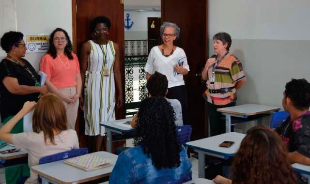 Sônia Manzan reuniu-se com a superintendente do HC-UFTM, Luciana de Almeida Silva Teixeira, e a reitora Marinalva Barbosa (Foto/Divulgação)