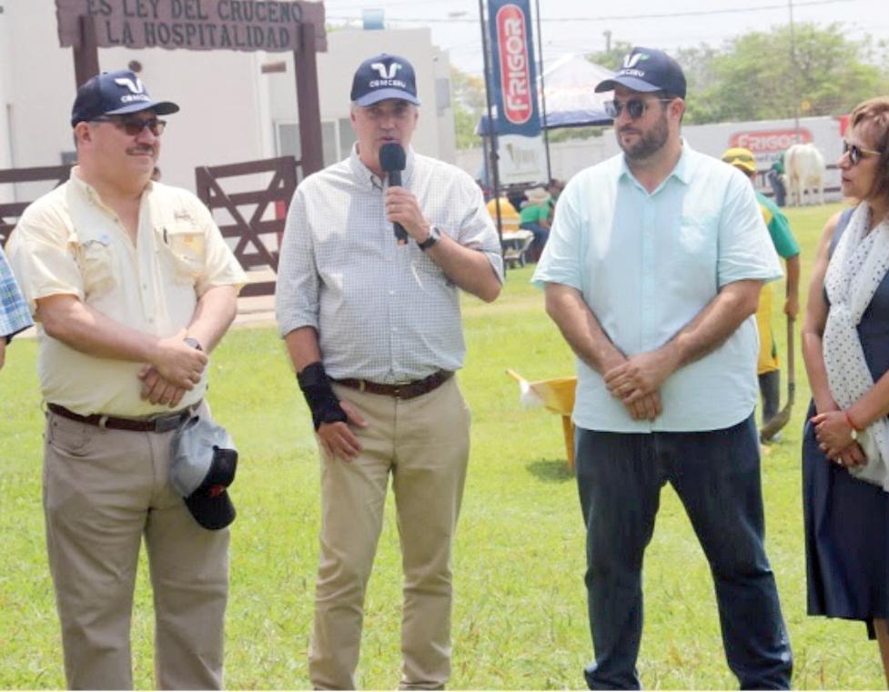 Presidente da ABCZ, Gabriel Garcia Cid, em Santa Cruz de la Sierra, na Bolívia (Foto/Divulgação)