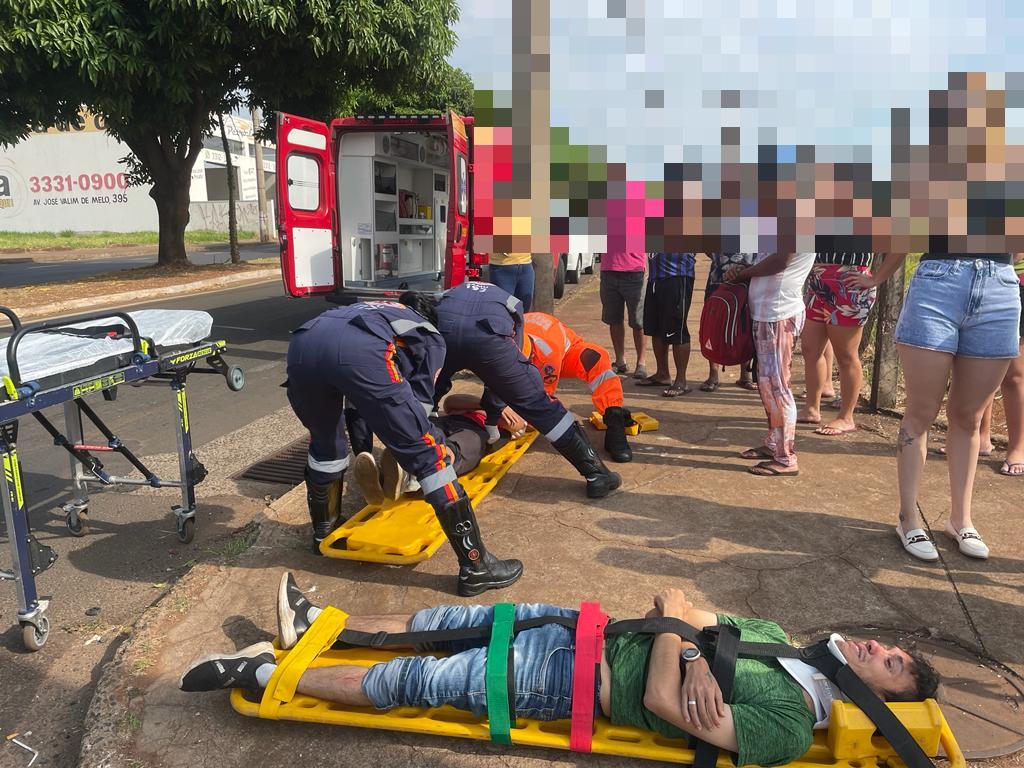 Acidente na avenida José Valim de Melo (Foto/Divulgação)