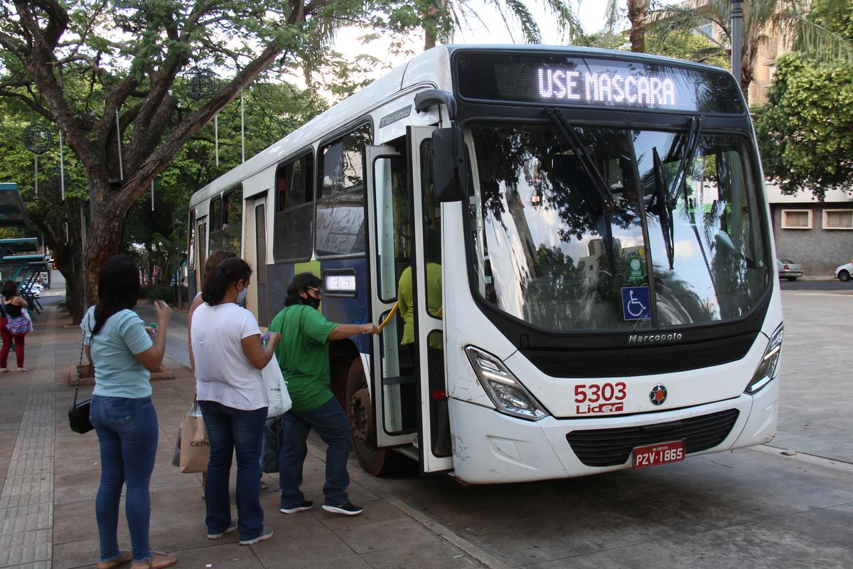 Uberaba foi uma das cidades a aderir à recomendação da Defensoria Pública e, para este domingo, o transporte coletivo será gratuito (Foto/Arquivo)