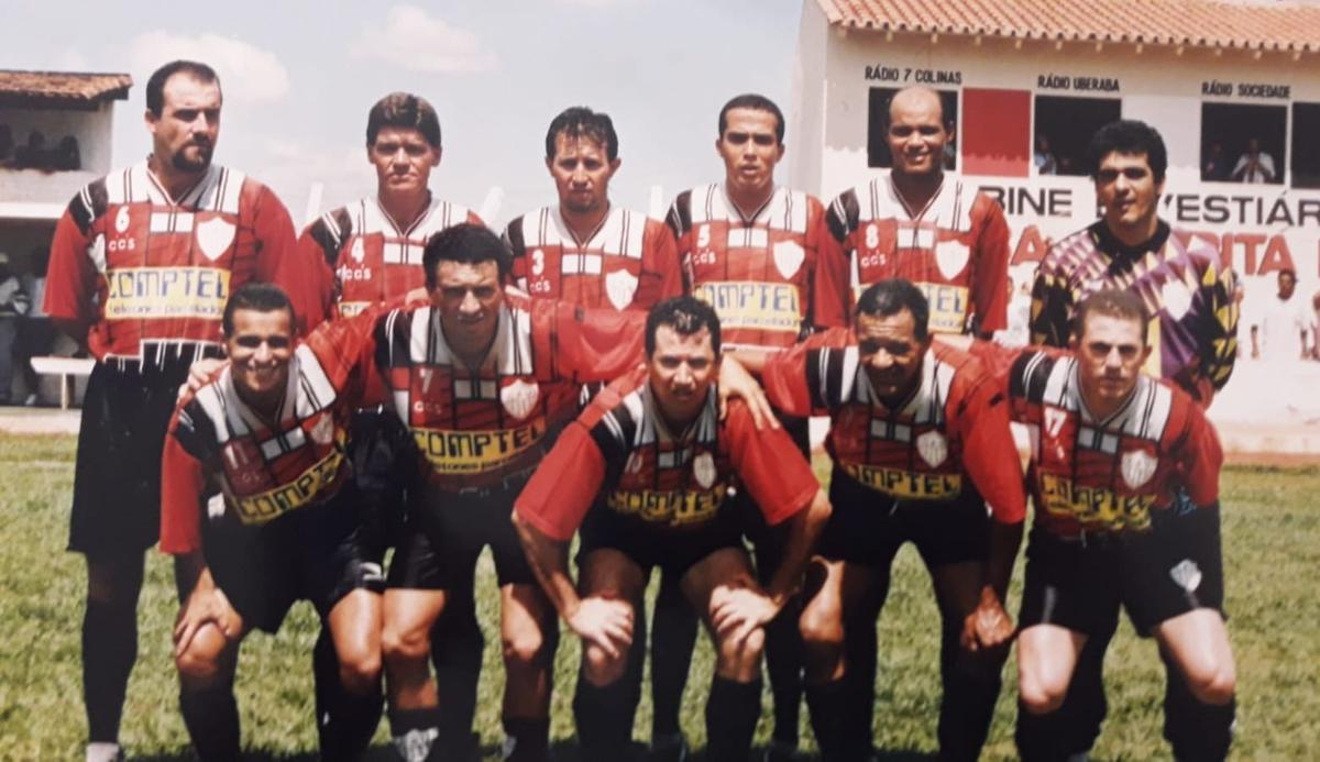 Foto do Atlético, o Galo do Grande Abadia dos anos 90 (Foto/Arquivo Pessoal)