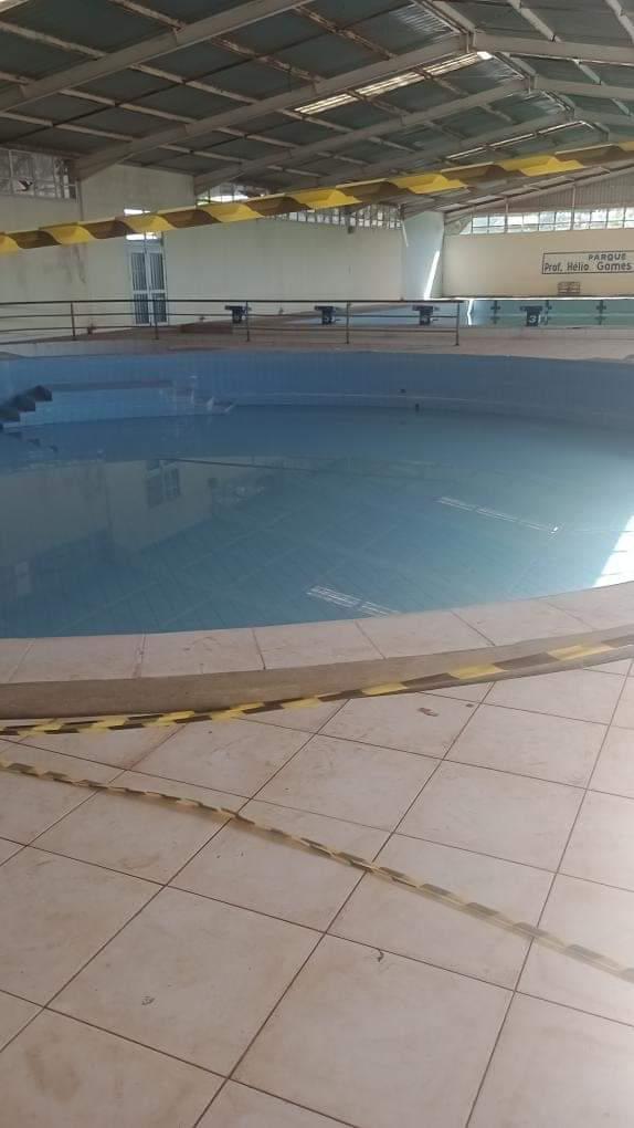 Segundo relatos encaminhados ao Jornal da Manhã, os aquecedores não estariam funcionando desde a reforma do local, em 2024 (Foto/Denúncia)