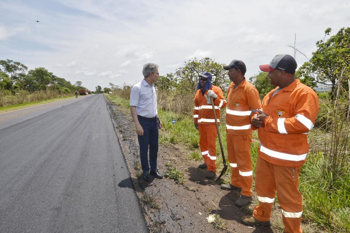 Romeu Zema (Novo) visita rodovias da região (Foto/Marco Evangelista/Divulgação)