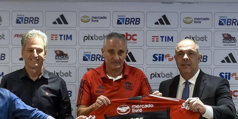 Tite optou pelo Flamengo pelo projeto do Clube após conversa com a diretoria do rubro-negro. (Foto/Marcelo Cortes/Flamengo)