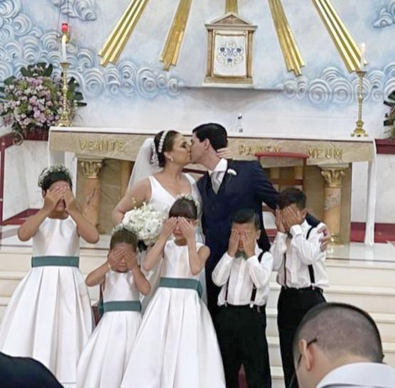 Teve casamento dos apaixonados Rafaela Ferreira Silva e Rafael Rocha Rodrigues, com direito a cerimonia emocionante (Foto/Divulgação)