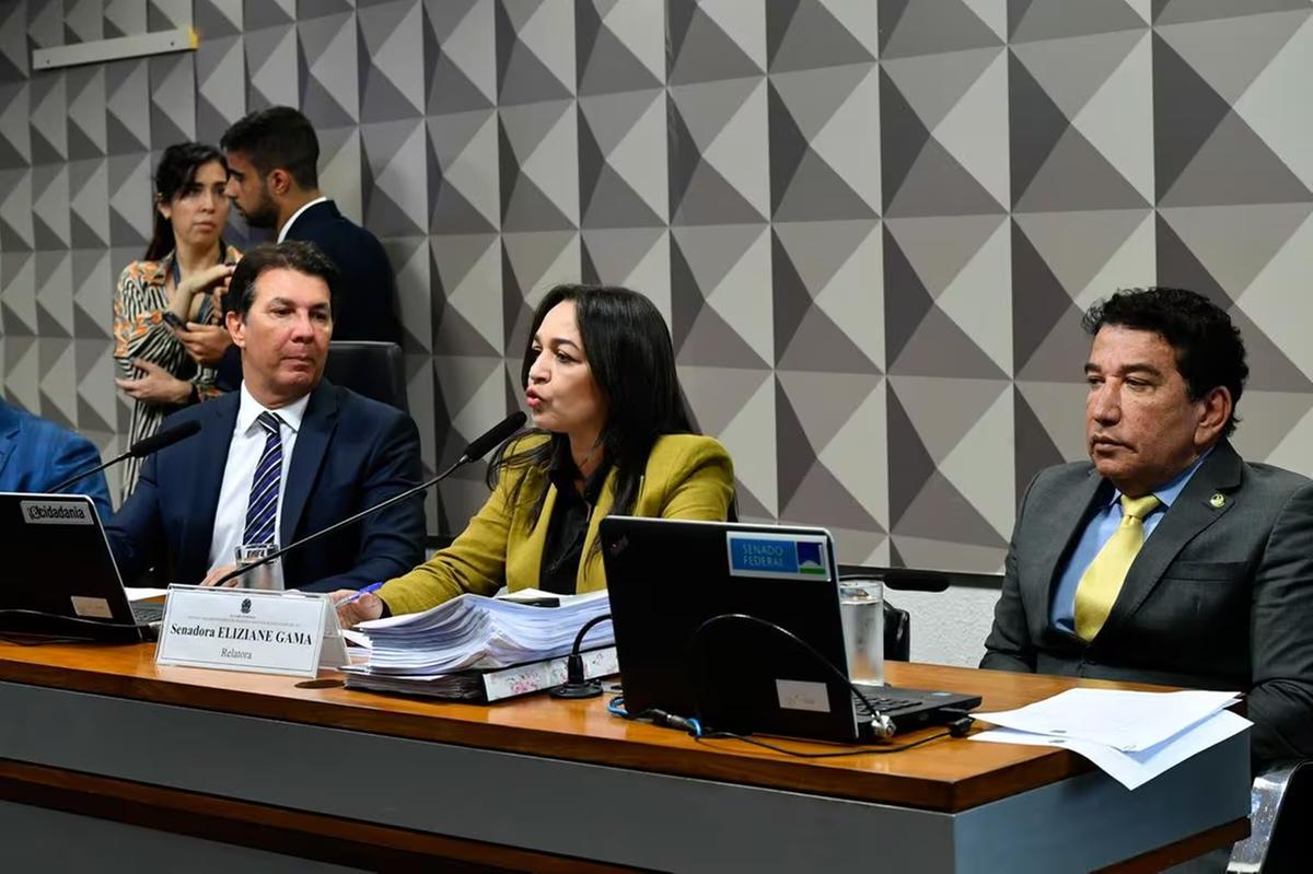 Os pedidos de indiciamento foi feitos pela senadora Eliziane Gama, na foto entre o deputado Arthur Maia e senador Magno Malta (Foto/Geraldo Magela/Agência Senado)